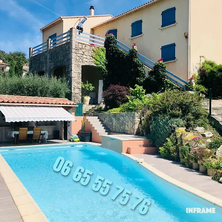 Le Domaine Des Oliviers Piscine Jacuzzi Sauna アパート *