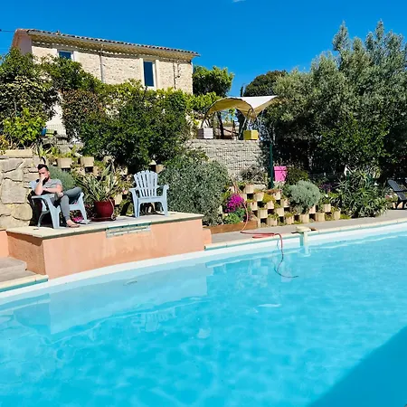 Le Domaine Des Oliviers Piscine Jacuzzi Sauna Lägenhet