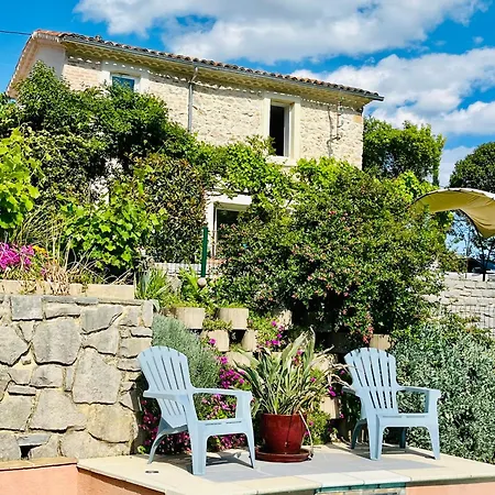 アパート Le Domaine Des Oliviers Piscine Jacuzzi Sauna アレス