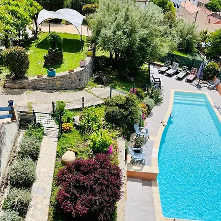 Le Domaine Des Oliviers Piscine Jacuzzi Sauna アパート *